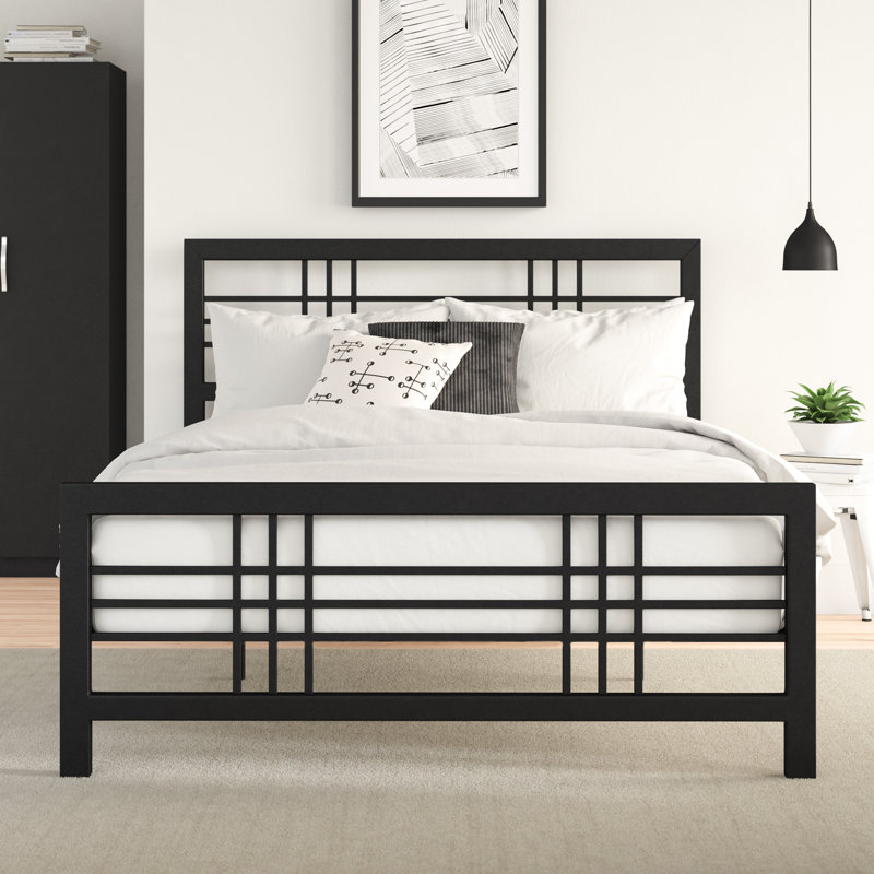 bushwick platform bed queen instructions